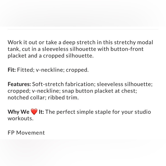 Free People Alignment Tank - Picture 7 of 7